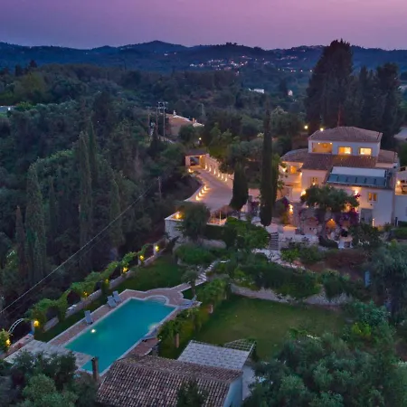 Paleopetres La Chataigne - Private Pool - Sea Views - Corfu Town - Βίλα *