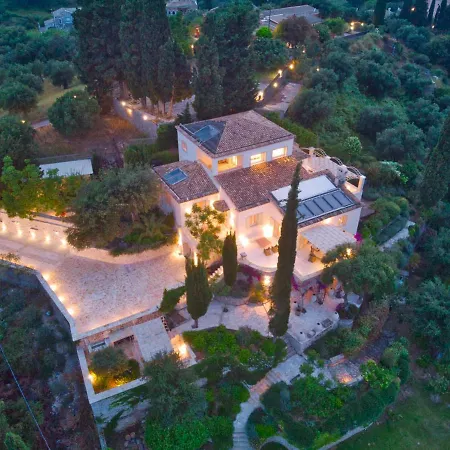Villa Paleopetres La Chataigne - Private Pool - Sea Views - Corfu Town - *