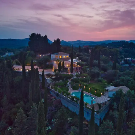 Villa Paleopetres La Chataigne - Private Pool - Sea Views - Corfu Town -