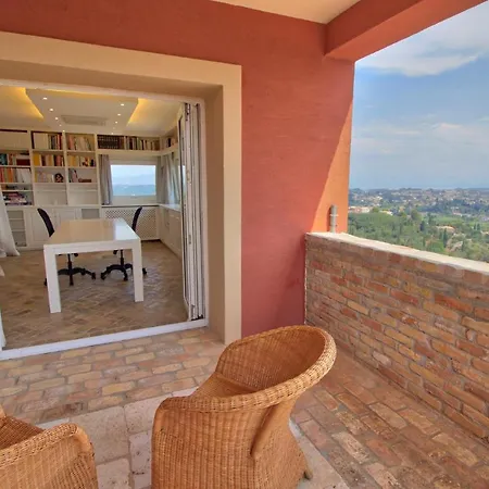 Paleopetres La Chataigne - Private Pool - Sea Views - Corfu Town - * Kastanéa