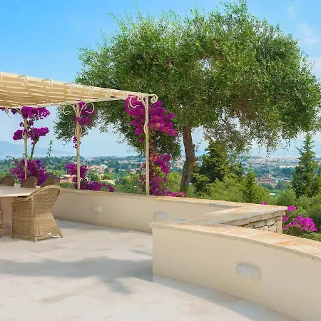 Paleopetres La Chataigne - Private Pool - Sea Views - Corfu Town - Villa *