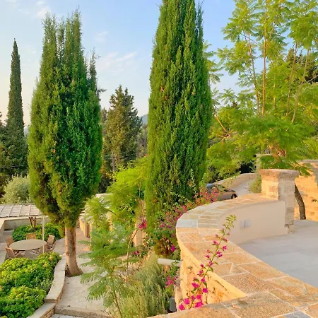Paleopetres La Chataigne - Private Pool - Sea Views - Corfu Town - Villa
