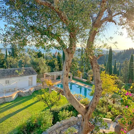 Villa Paleopetres La Chataigne - Private Pool - Sea Views - Corfu Town - *