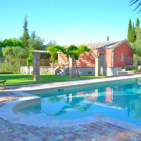 Paleopetres La Chataigne - Private Pool - Sea Views - Corfu Town - Kastania (Corfu)