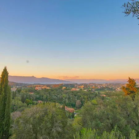 Villa Paleopetres La Chataigne - Private Pool - Sea Views - Corfu Town - *