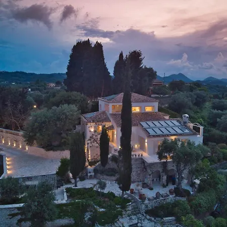 ヴィラ Paleopetres La Chataigne - Private Pool - Sea Views - Corfu Town - Kastanéa