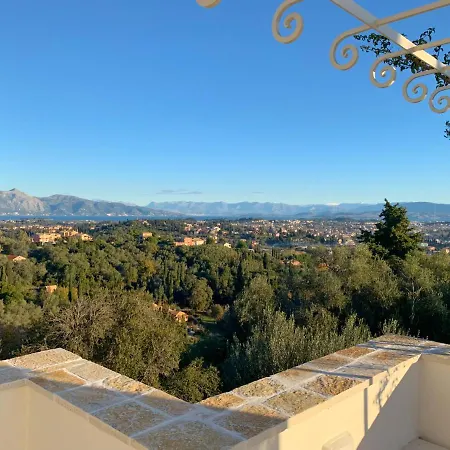 ヴィラ Paleopetres La Chataigne - Private Pool - Sea Views - Corfu Town - *
