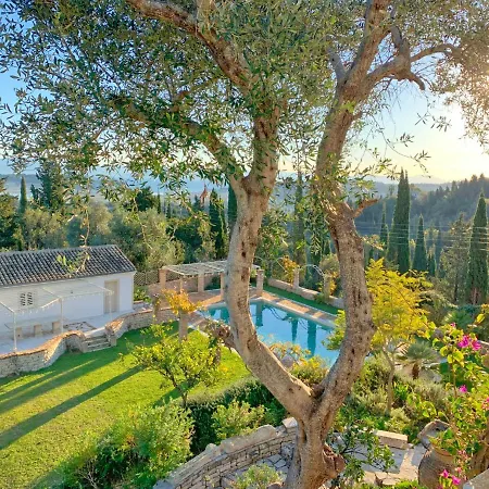 ヴィラ Paleopetres La Chataigne - Private Pool - Sea Views - Corfu Town - *